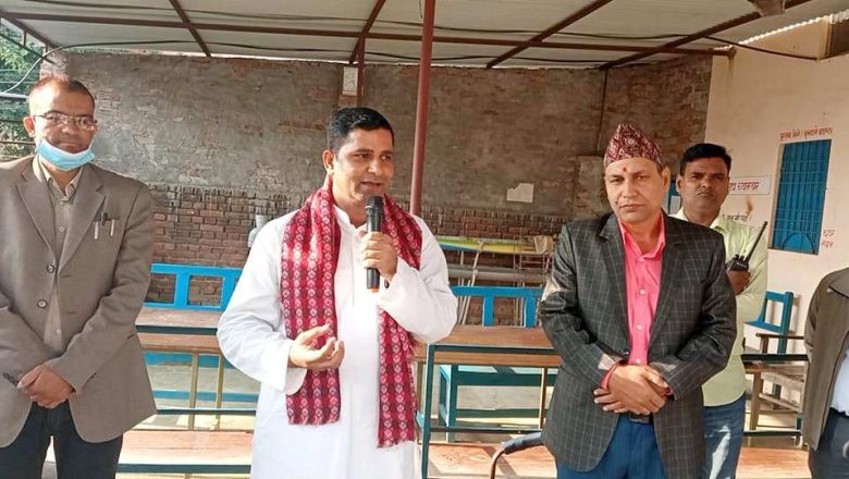 पुर्वमन्त्री राईद्धारा शिक्षाको पुर्वाधार विकासलाई प्राथमिकता दिने प्रतिवद्धता