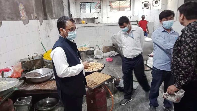 नेपालगञ्जमा अखाद्य मिठाईको विगविगी, ८० किलो नष्ट गरियो