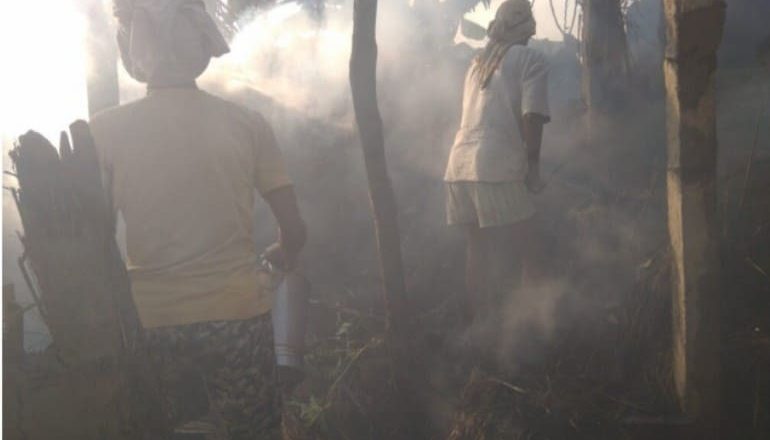 आगलगीबाट घाइते भएको बालकको मृत्यु
