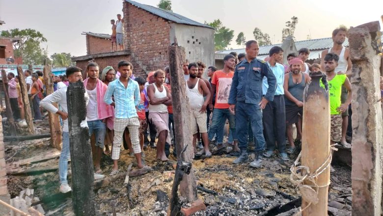 सप्तरी: आगलागि हुँदा एक बालकको जलेर मृत्यु