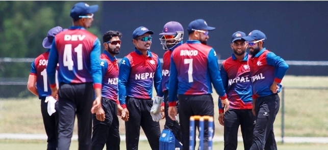 टी-२० क्रिकेटमा नेपालको वरियता खस्कियो