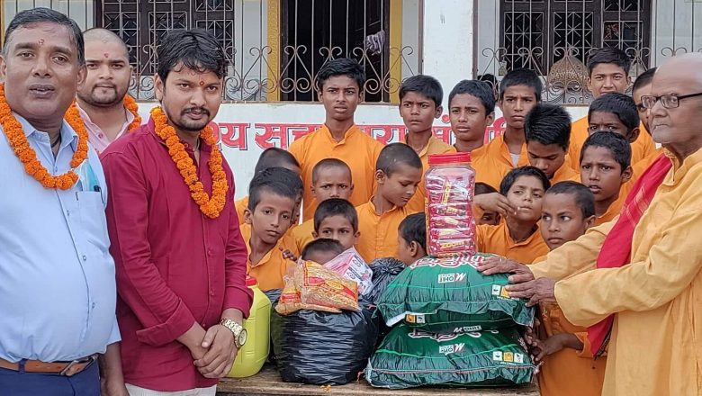 पत्रकार पटेलकाे जन्मदिन अनाथ आश्रममै बित्यो