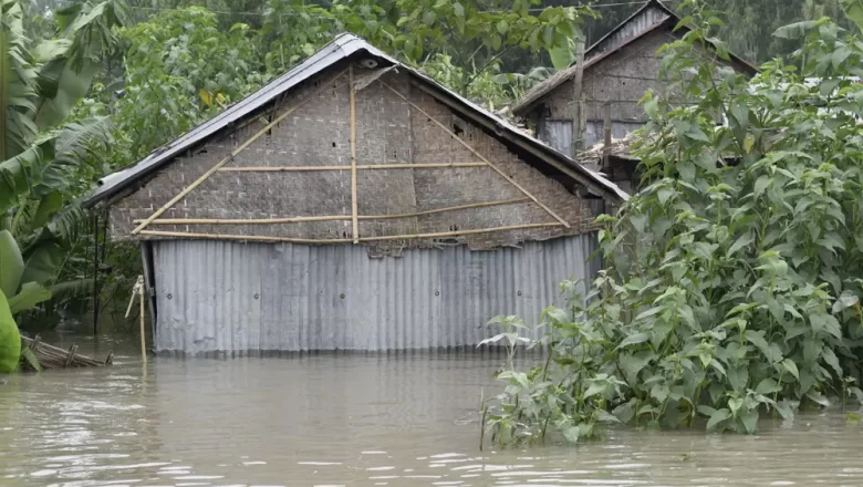 लगातारको वर्षाले कञ्चनपुरको वनहरा शिविर डुबानमा