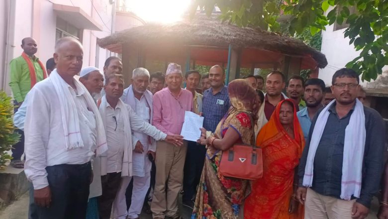 कानुनको धज्जी उडाउँदै पचरौता नगरपालिकाको मेयर