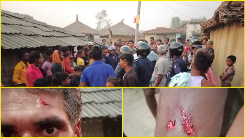 दादागिरी शैलीमा मत माग्दै प्रभु साहका कार्यकर्ता , धरहरी‌मा झडप