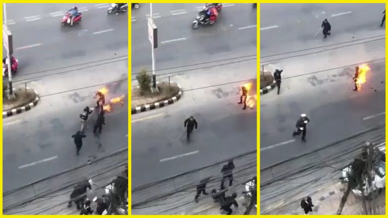 संसद भवन अगाडि आत्मदाहकाे प्रयास गरेका आचार्यकाे निधन