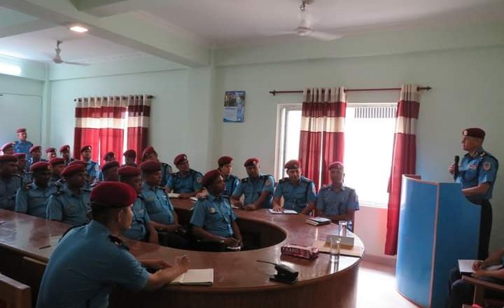 डिआईजी भट्टराईकाे सर्लाही अनुगमन ( फाेटाे फिचर )