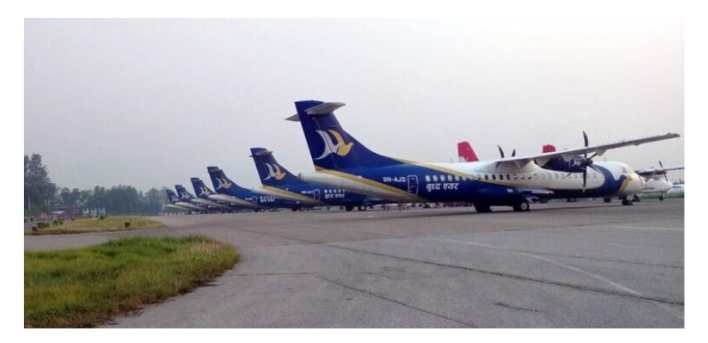 बुद्ध एयरले नयाँ जहाज भित्र्यायाे