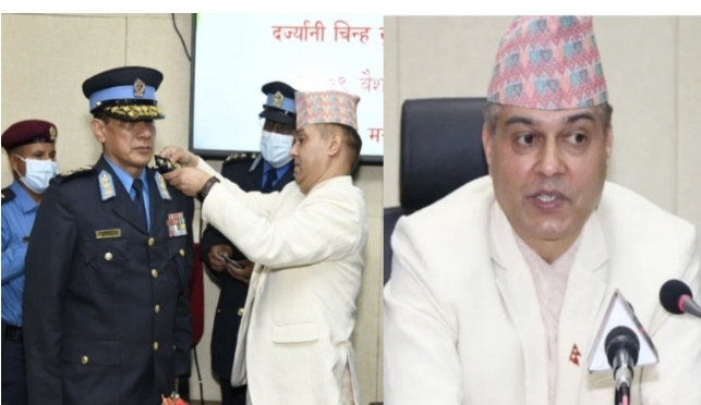 फुली लगाउने गृहसचिवकै हातमा प्रहरीकाे हत्कडी